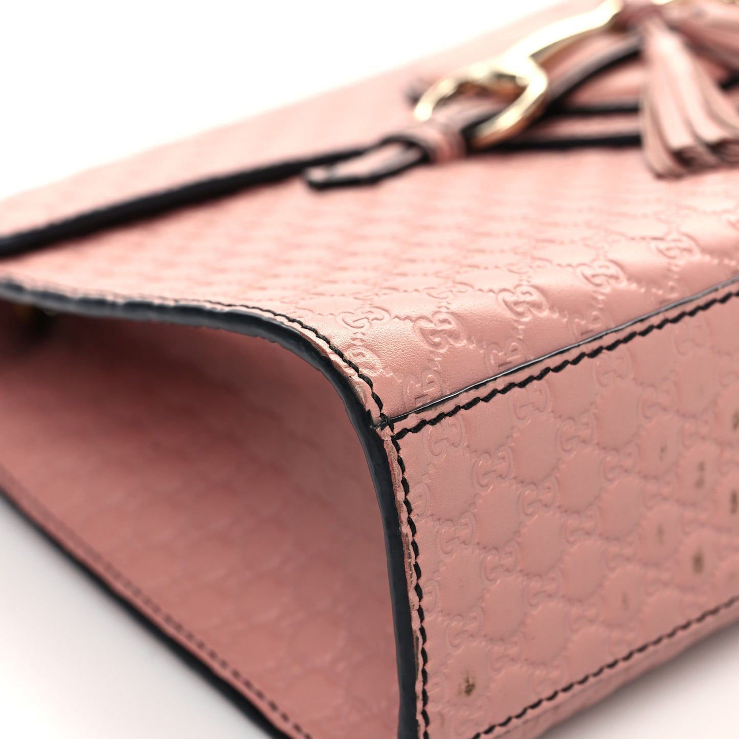 Microguccissima Medium Emily Chain Shoulder Bag Soft Pink