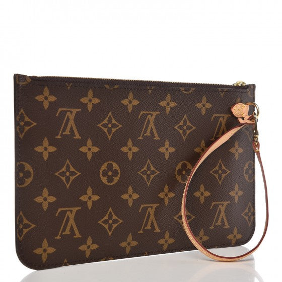 Louis Vuitton Monogram Neverfull MM GM Pochette 3 of 7