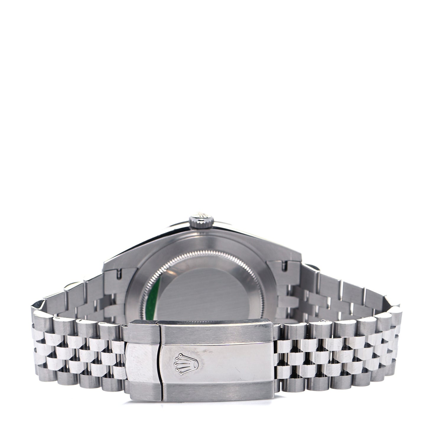 Stainless Steel 18K White Gold 41mm Oyster Perpetual Datejust Watch Bright Blue 126334