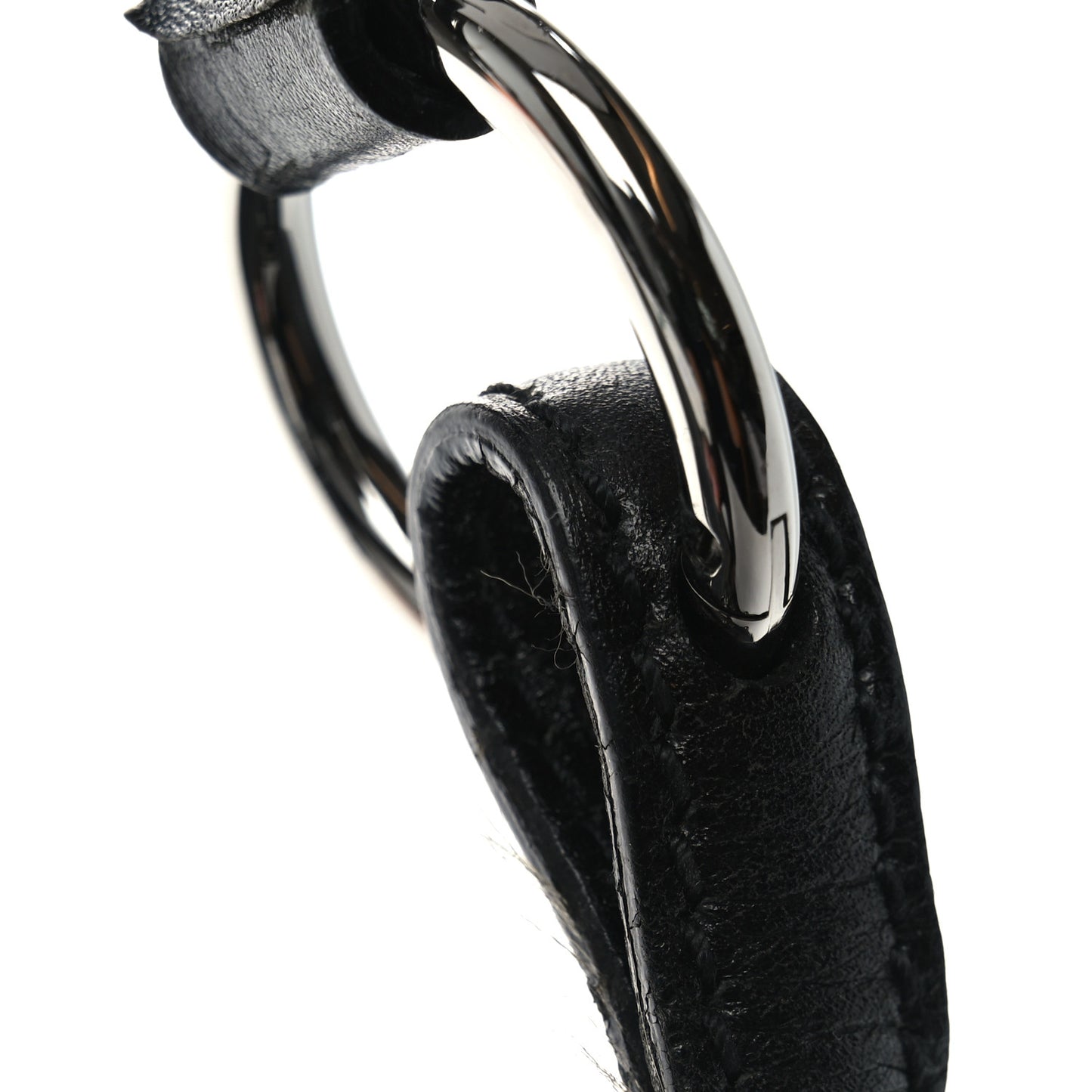 Monogram Horsebit Hobo Black