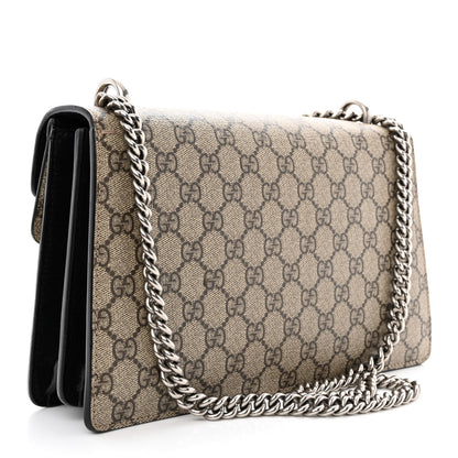 Gucci GG Supreme Monogram Small Dionysus Shoulder Bag Black 3 of 14