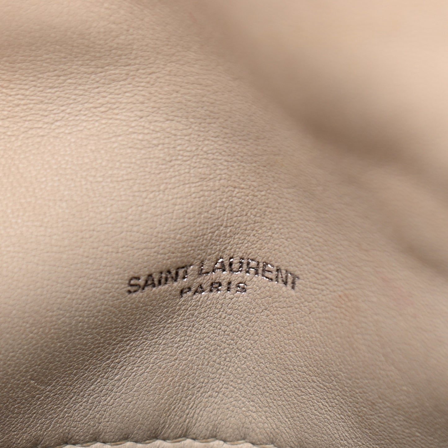 Lambskin Quilted Small Loulou Puffer Monogram Chain Satchel Blanc Vintage