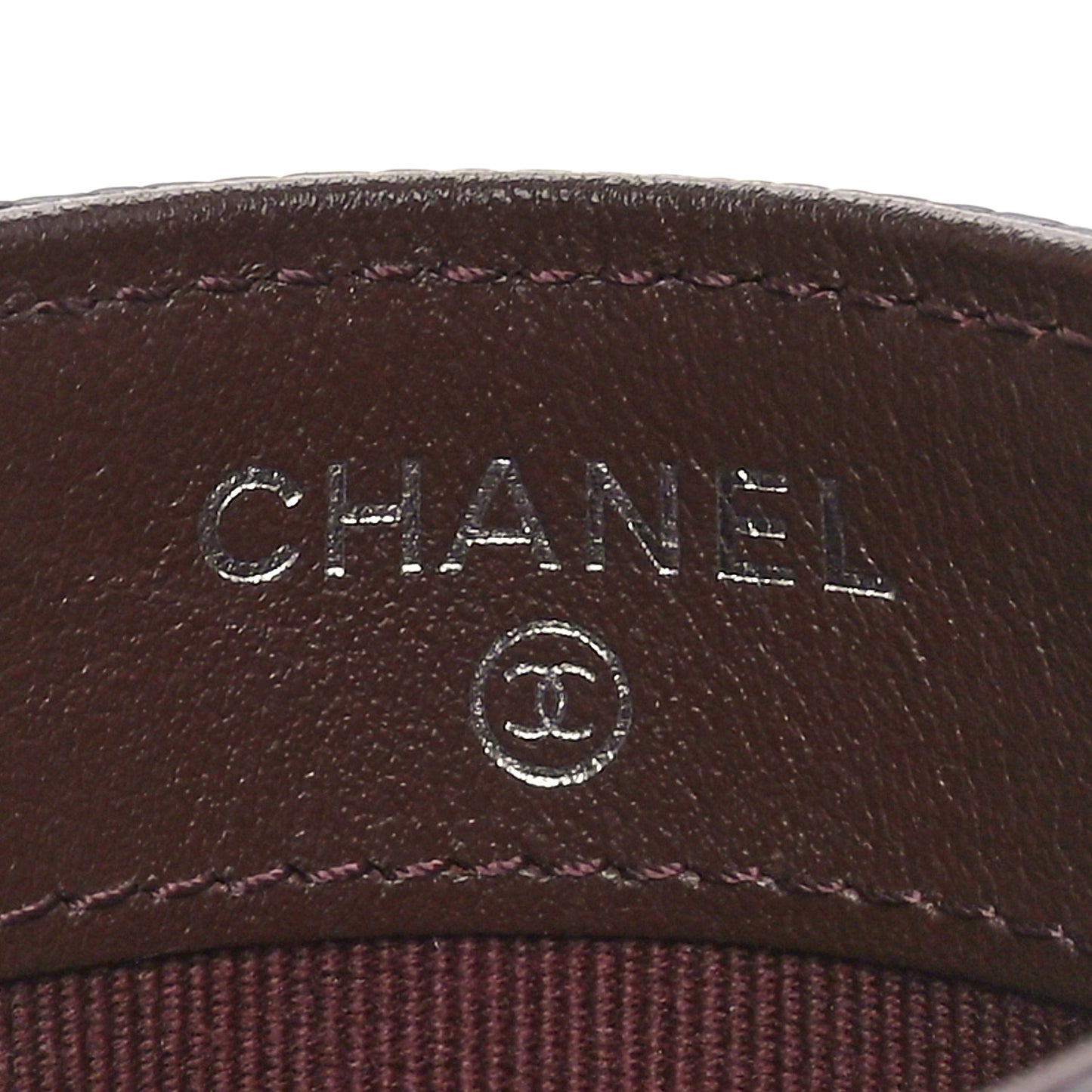 Caviar Quilted Card Holder Black