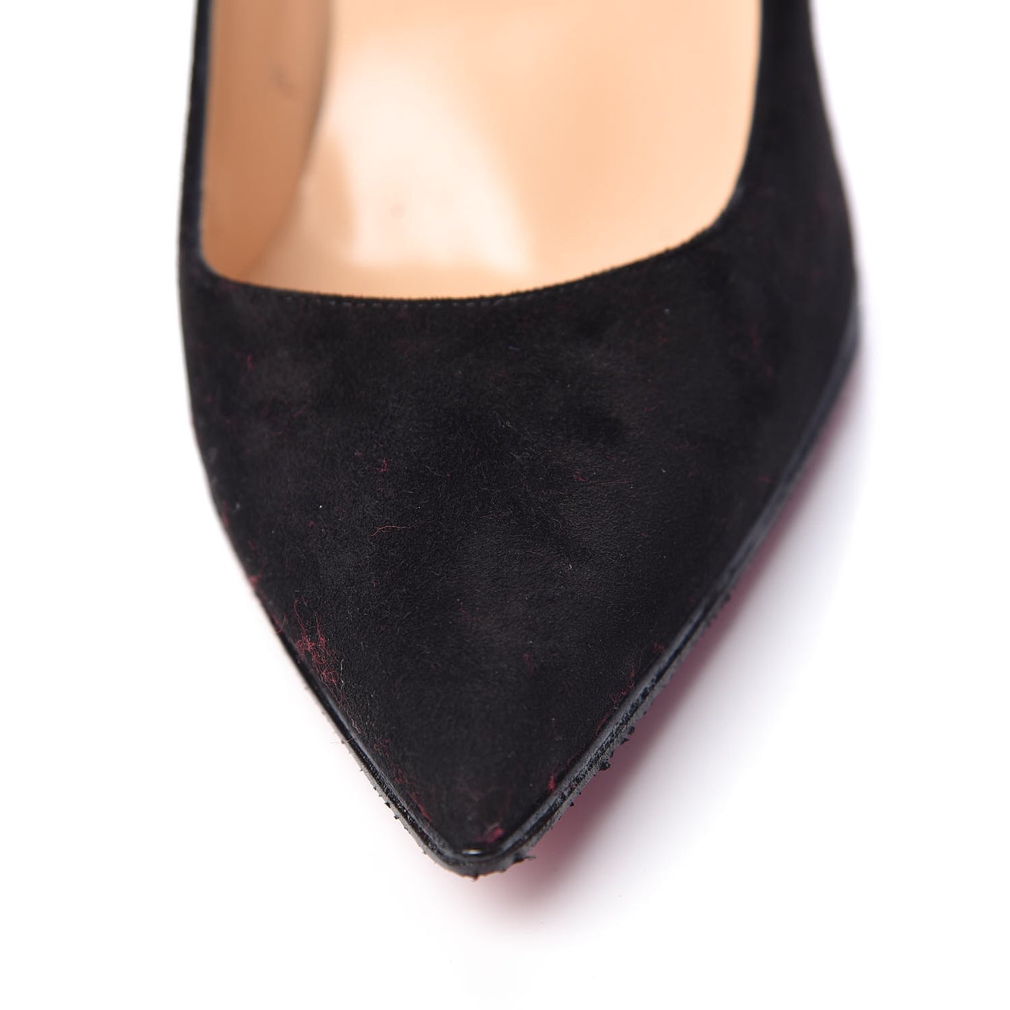 Veau Velours Decoltish 100 Pumps 36.5 Black