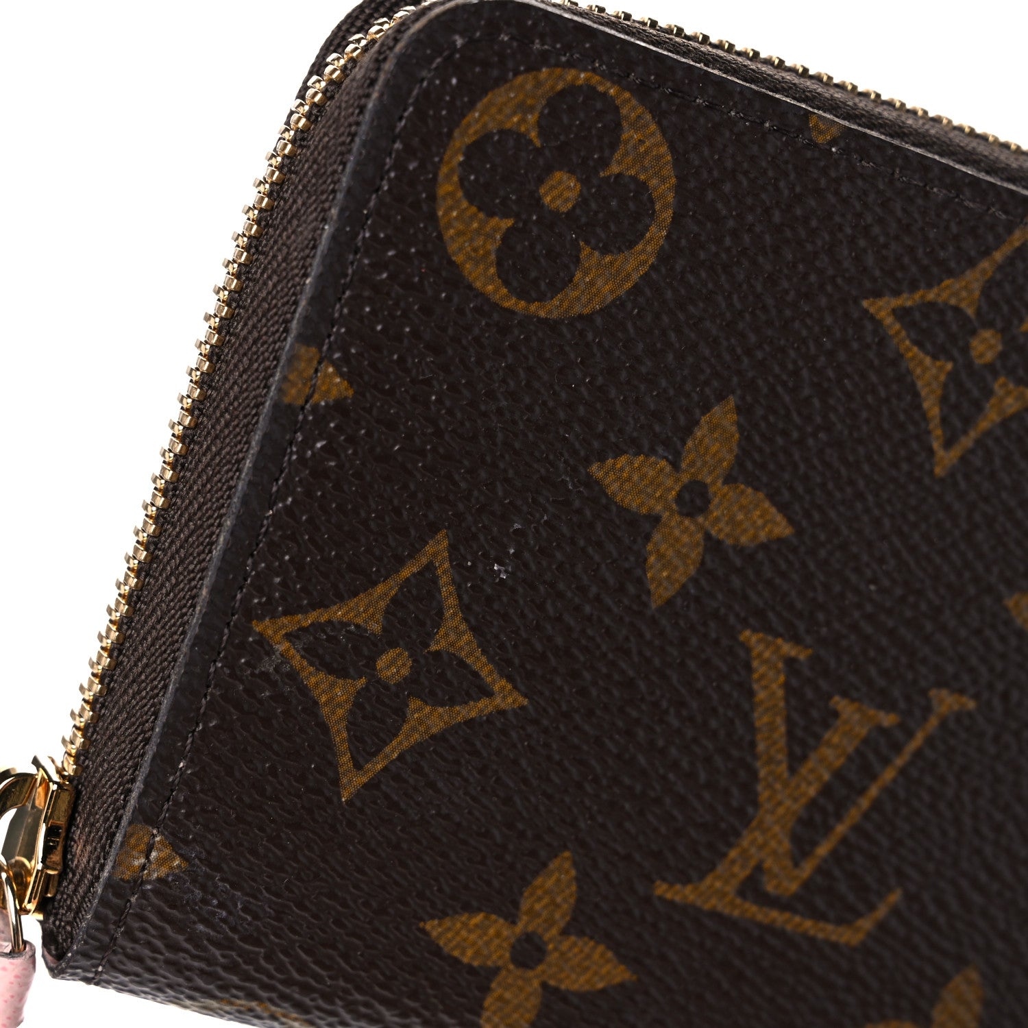 Louis Vuitton Monogram Clemence Wallet Rose Ballerine 7 of 9