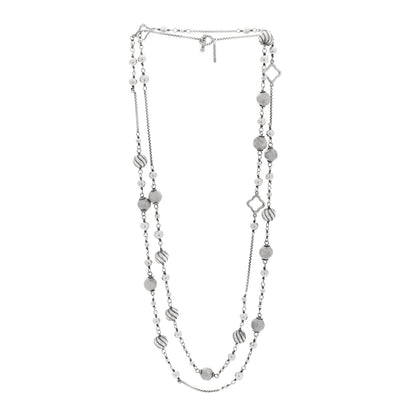 David Yurman Sterling Silver DY Elements Chain Necklace 3 of 4