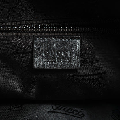 Gucci Guccissima Large Flat Messenger Bag Dark Brown 6 of 7