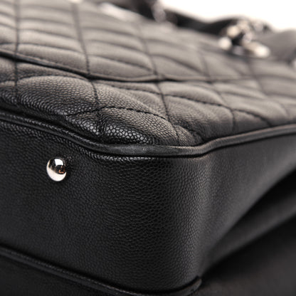 Chanel Caviar Quilted Urban Companion Top Handle Shopping Tote Black 18 of 23