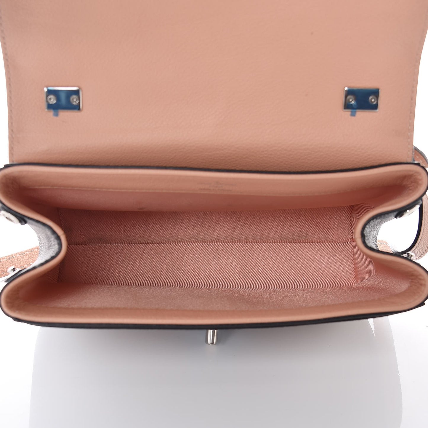 Calfskin Lockme II Chain Bag BB Venus Pink Black Magnolia