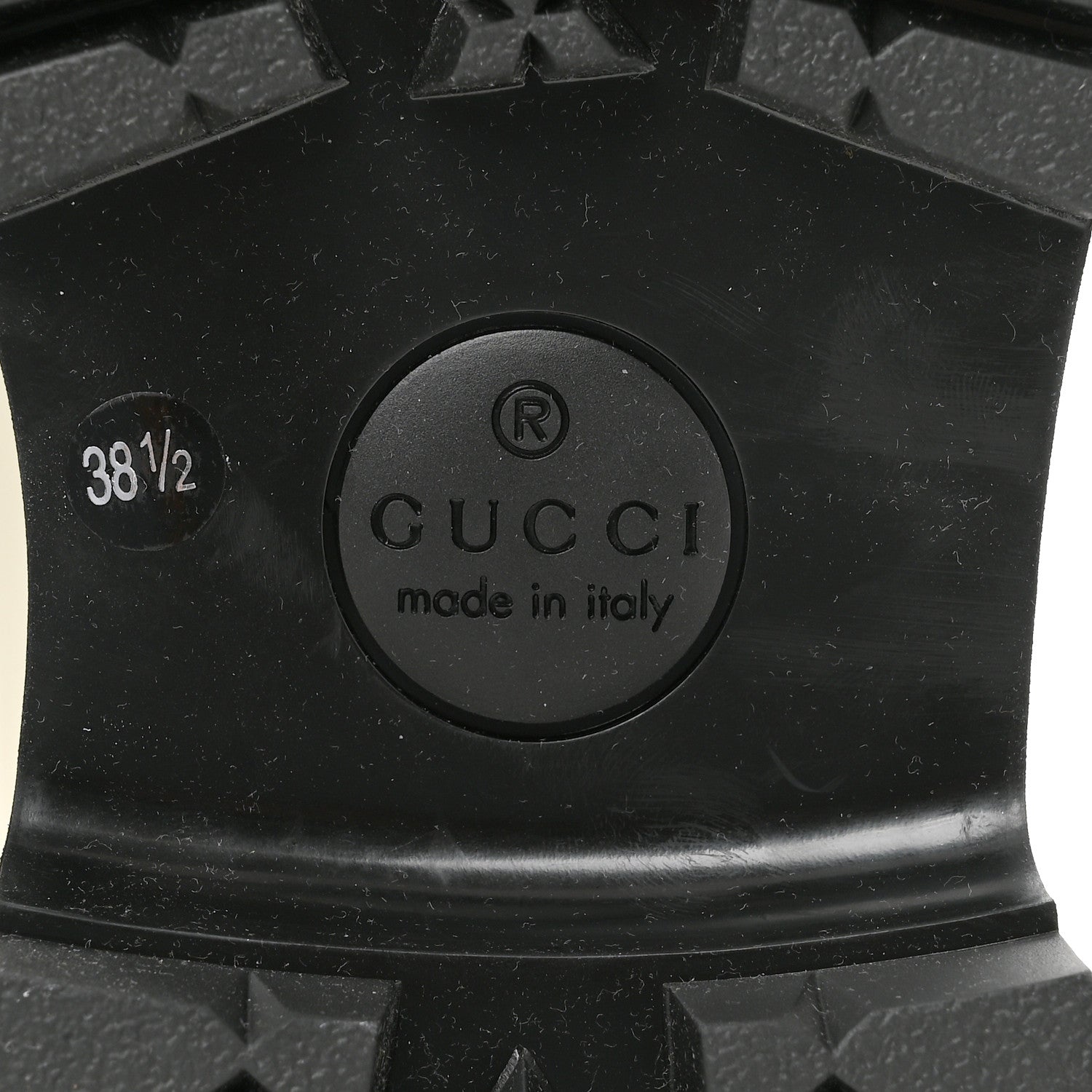 Gucci Cordovan Lux Womens Jeanne Platform Lug Sole 30/45mm Loafers 38.5 White 8 of 10
