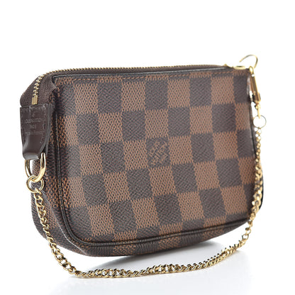 Louis Vuitton Damier Ebene Mini Pochette Accessories 3 of 8
