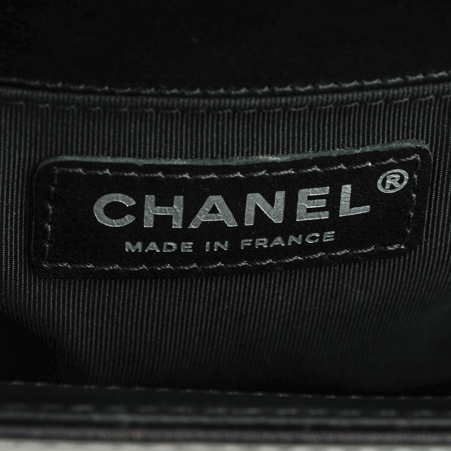Chanel Calfskin Quilted Medium Boy Top Handle Flap Black 7 of 8