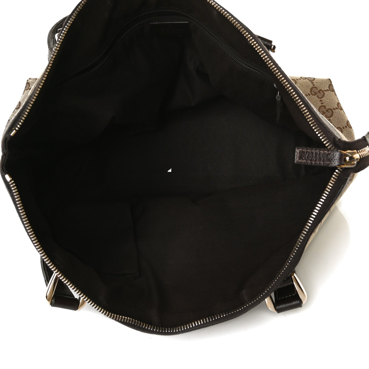 Monogram Medium Abbey Tote Dark Brown