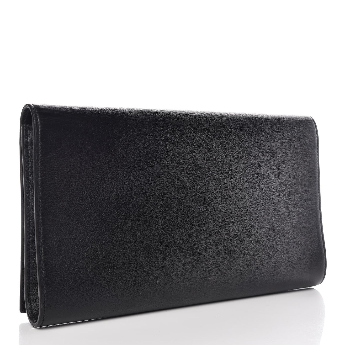Calfskin Monogram Large Belle De Jour Clutch Black