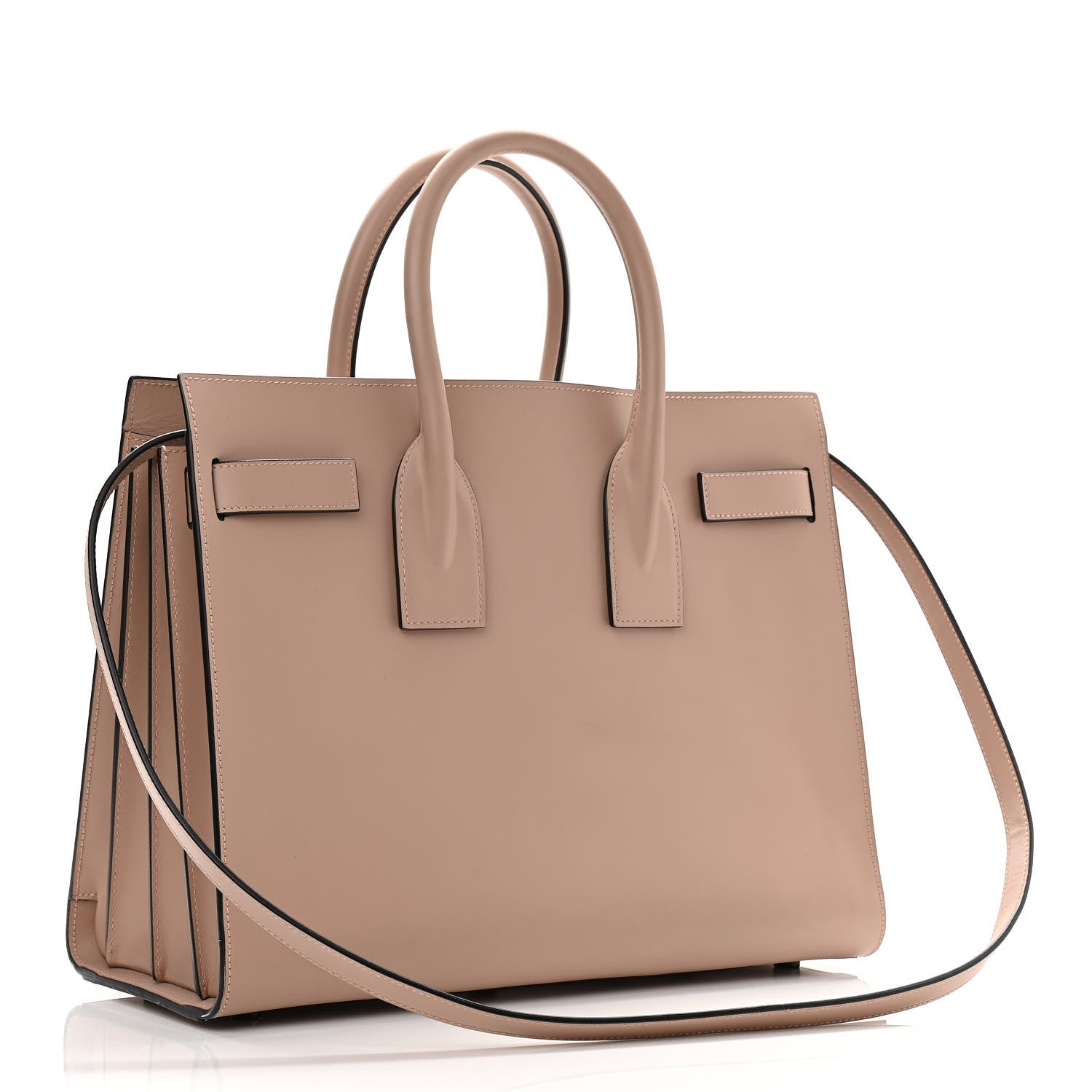 Saint Laurent Calfskin Small Sac De Jour Light Blush 2 of 15
