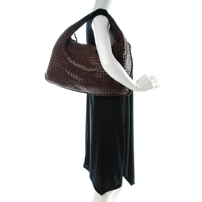 Bottega Veneta Nappa Intrecciato Large Veneta Hobo Ebano 2 of 8
