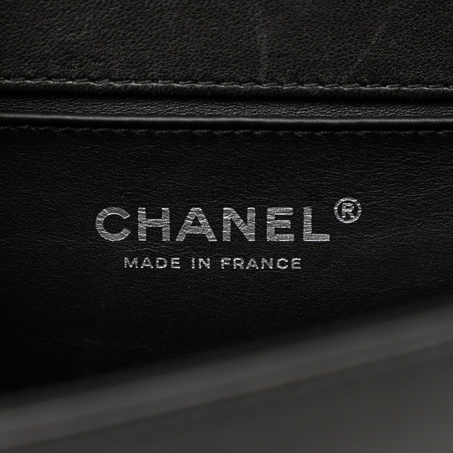 Chanel Metallic Lambskin Embellished Medium Boy Flap Black Silver 6 of 12