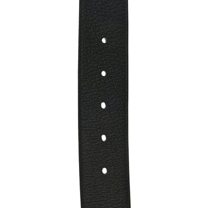 Gucci Textured Dollar Calfskin Double G 40mm Belt 110 44 Black 5 of 6