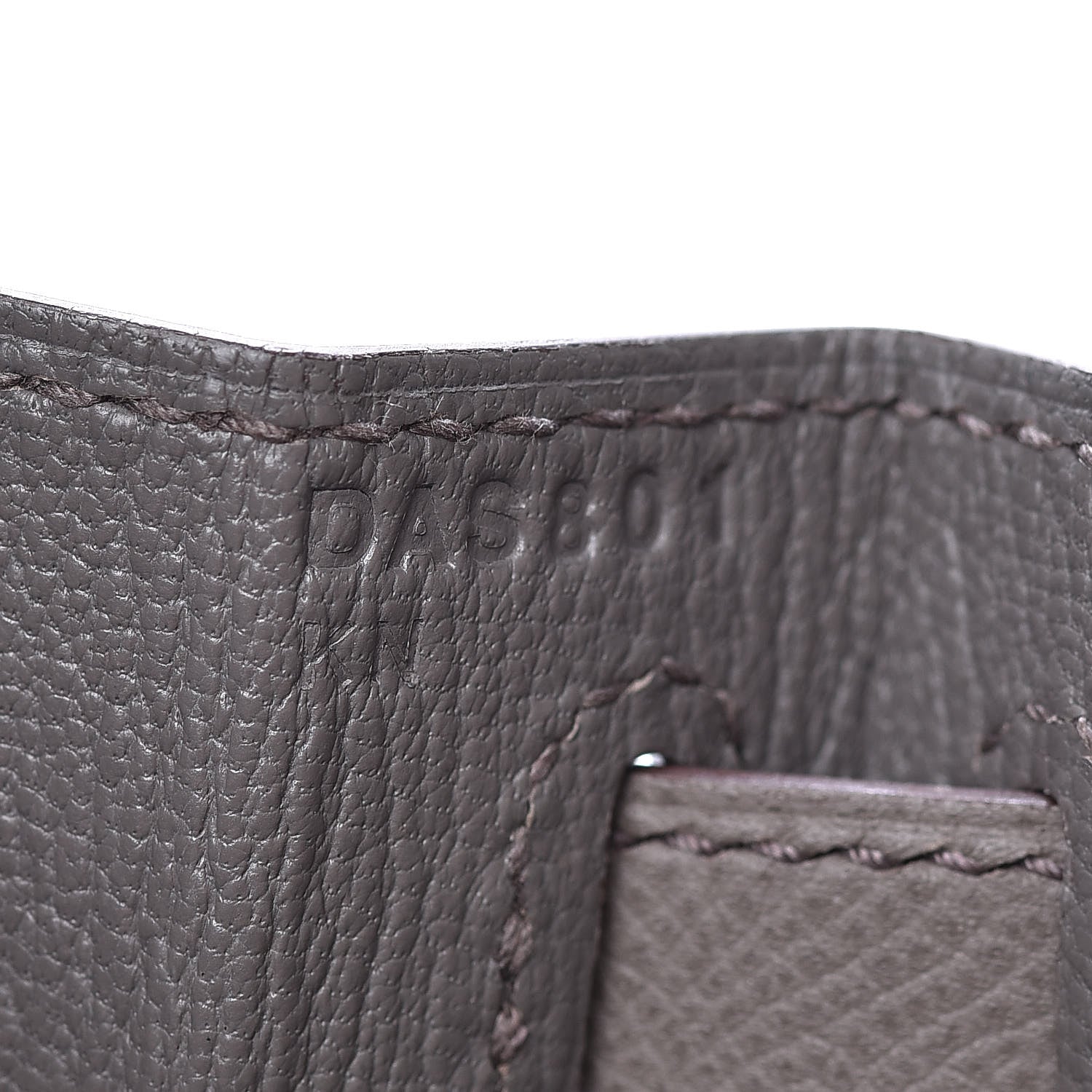 Hermes Epsom Kelly Sellier 28 Etain 11 of 37