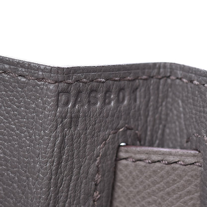 Hermes Epsom Kelly Sellier 28 Etain 11 of 37