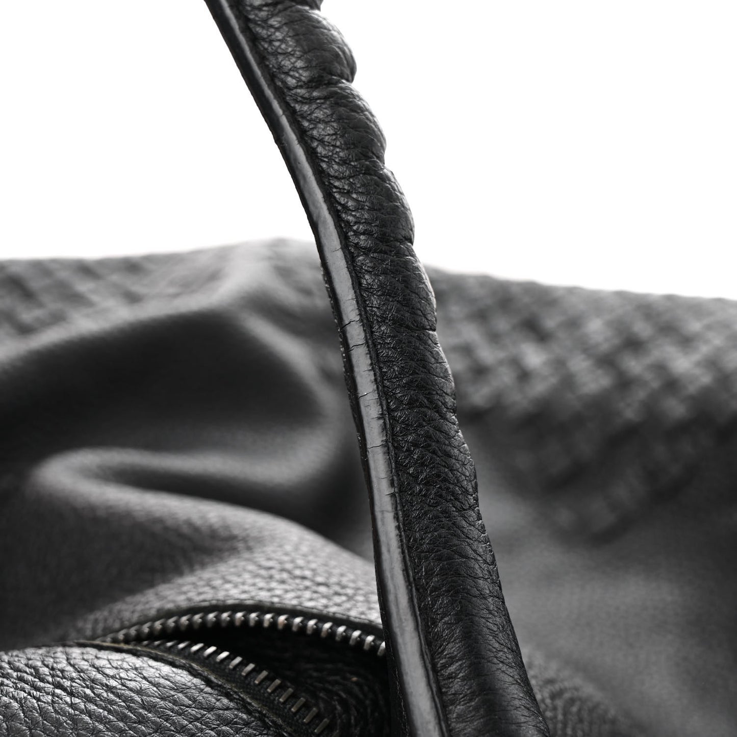 Nappa Intrecciato Tote Black