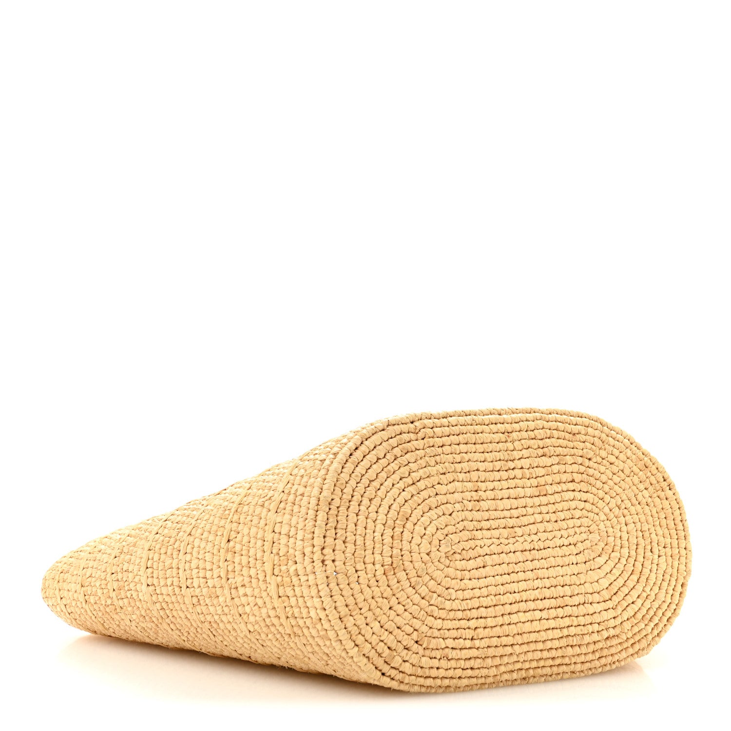 Celine Raffia Calfskin Triomphe Teen Panier Tan 5 of 12