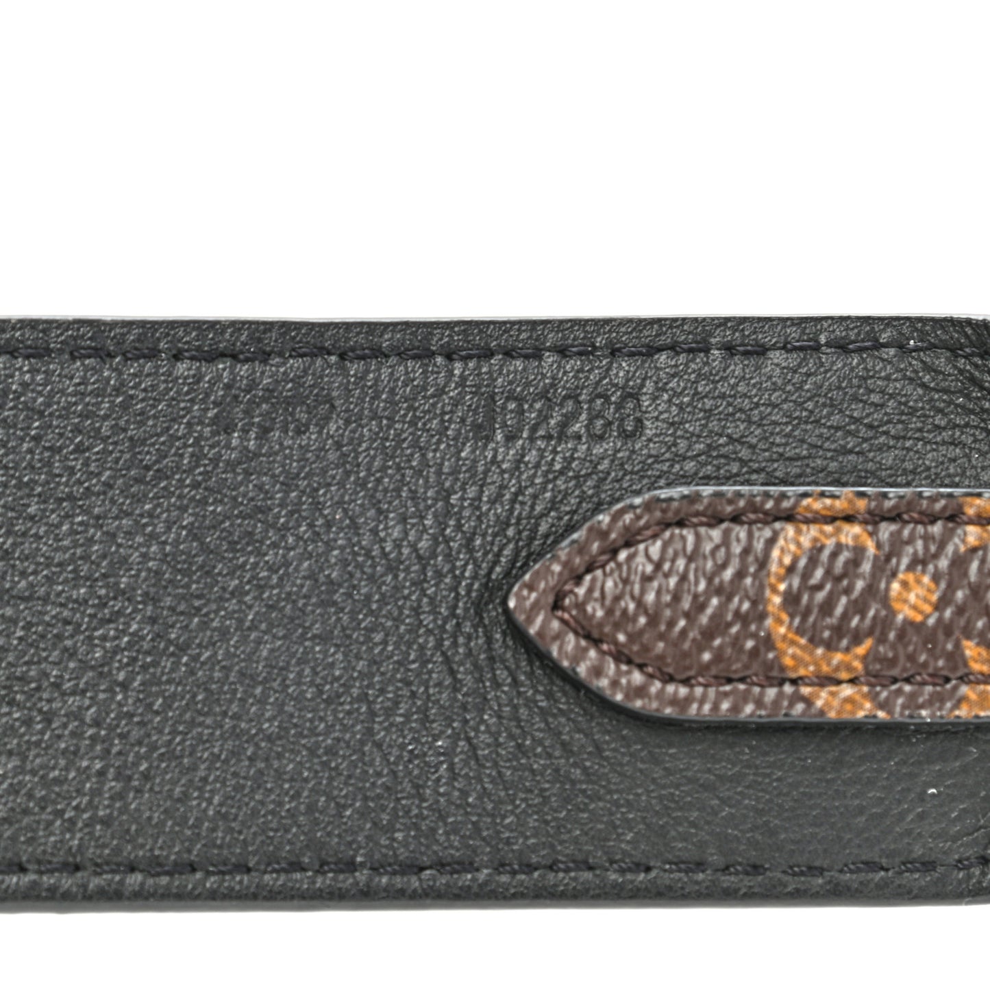 Monogram Bandouliere Shoulder Strap Black