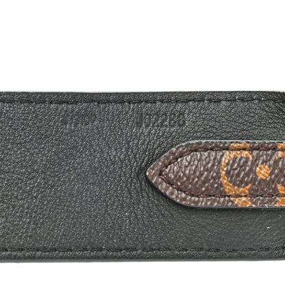 Louis Vuitton Monogram Bandouliere Shoulder Strap Black 4 of 4