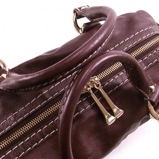 Gucci Leather Equestrian Horseshoe Bowler 5 of 10