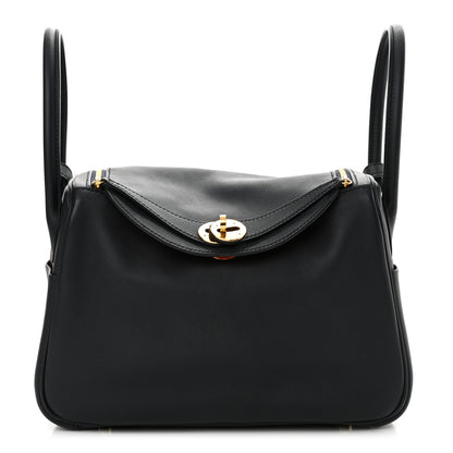 Hermes Swift Verso Lindy 26 Bleu Indigo Orange Poppy 1 of 12