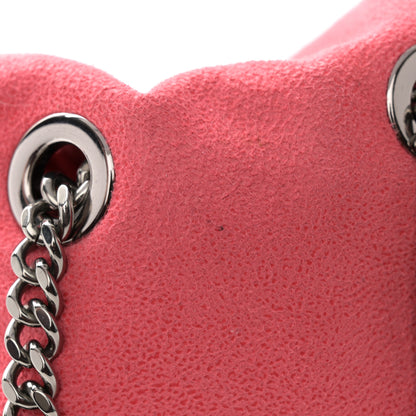 Stella McCartney Shaggy Deer Mini Falabella Backpack Pink Fluo 12 of 12