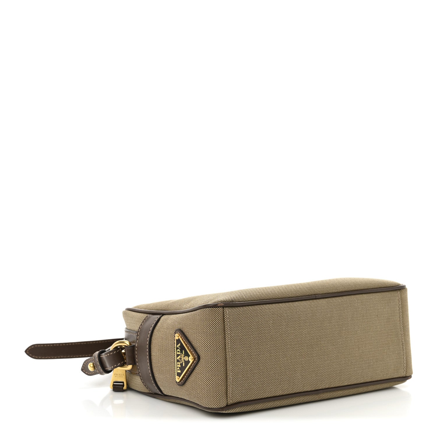 Prada Jacquard Logo Camera Bag Corda Bruciato 4 of 11