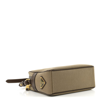 Prada Jacquard Logo Camera Bag Corda Bruciato 4 of 11