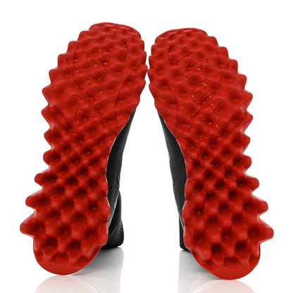 Christian Louboutin Knit Mesh Sharky Sock Sneakers 37.5 Black 5 of 9