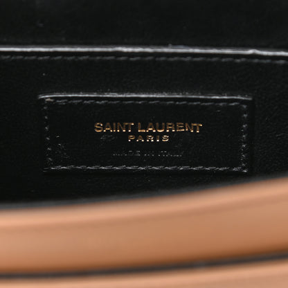 Saint Laurent Smooth Calfskin Small Solferino Satchel Beige 6 of 9