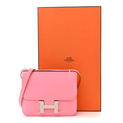 Hermes Epsom Constance 18 Rose Confetti 12 of 12