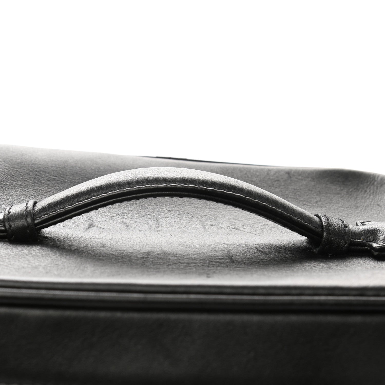 Chanel Lambskin Vanity Cosmetic Case Black 9 of 11