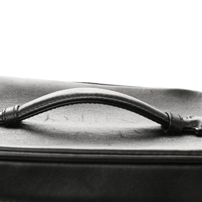 Chanel Lambskin Vanity Cosmetic Case Black 9 of 11