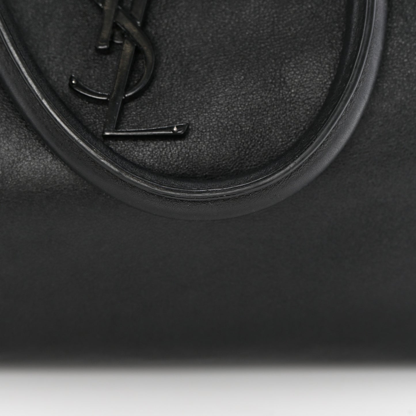 Calfskin Small Monogram Cabas Black