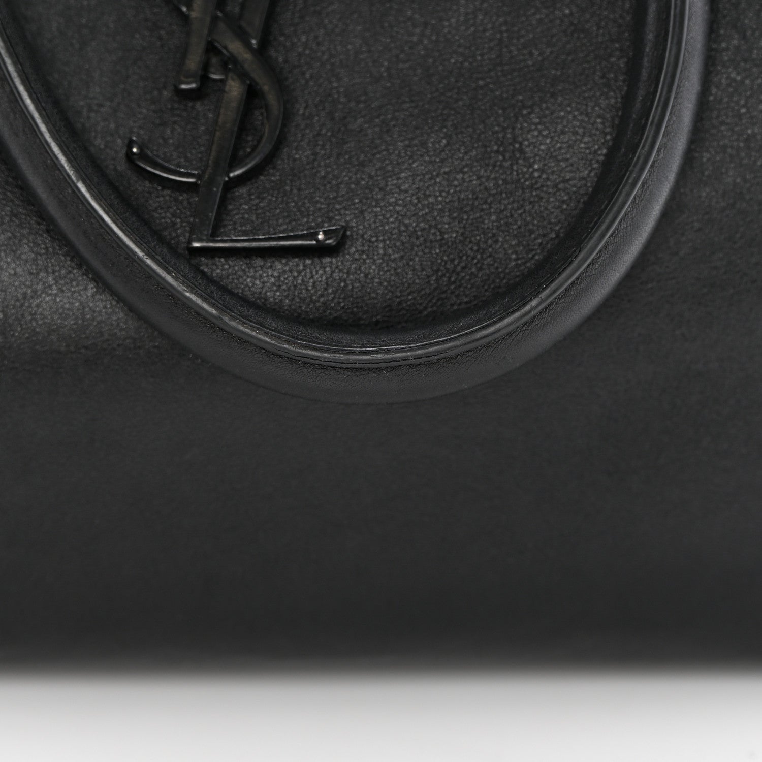 Saint Laurent Calfskin Small Monogram Cabas Black 16 of 17