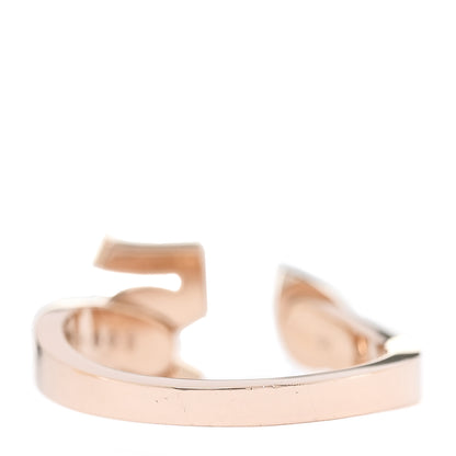 Chanel 18K Beige Gold Diamond Extrait de No 5 Ring 52 6 3 of 6