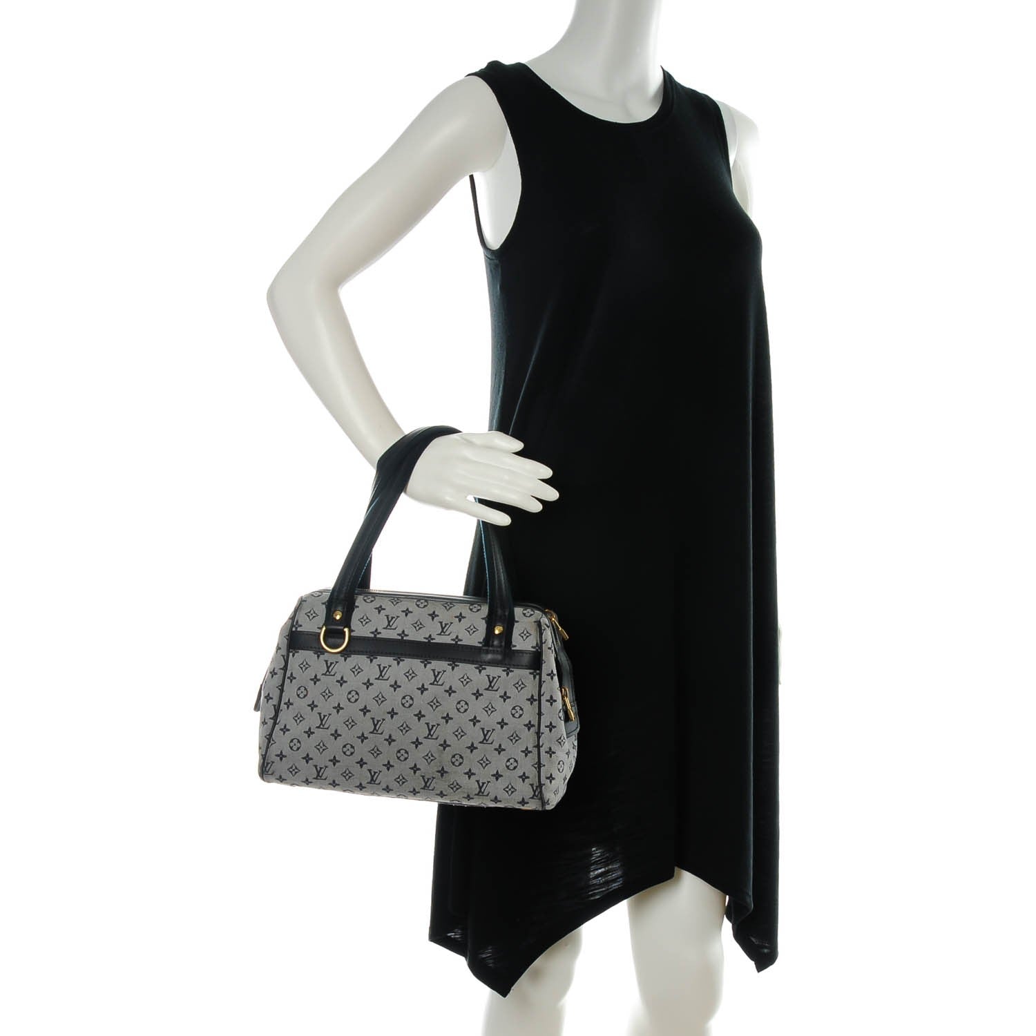 Louis Vuitton Mini Monogram Josephine PM Blue 2 of 7
