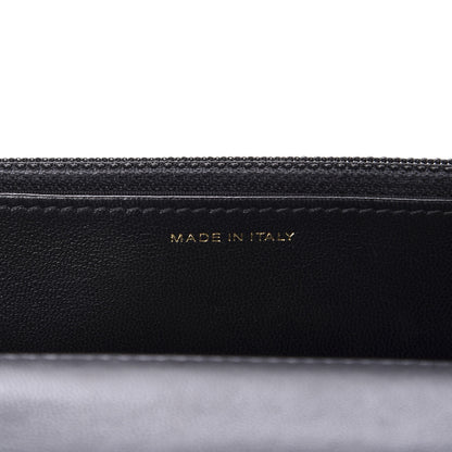 Chanel Goatskin Quilted 19 Wallet On Chain WOC Black 9 of 11