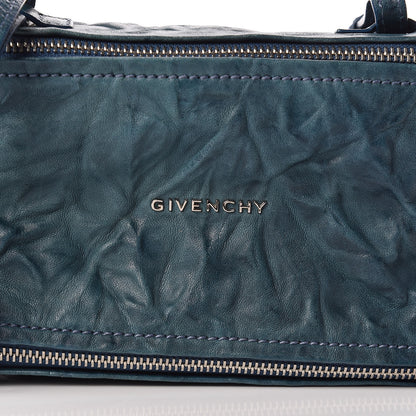 Givenchy Tumbled Sheepskin Mini Pandora Mineral Blue 10 of 10