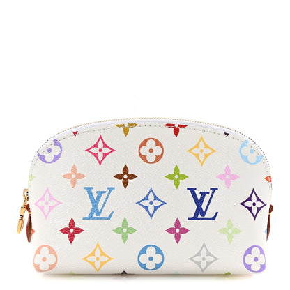 Louis Vuitton LV x TM Monogram Multicolor Cosmetic Pouch PM White 1 of 7