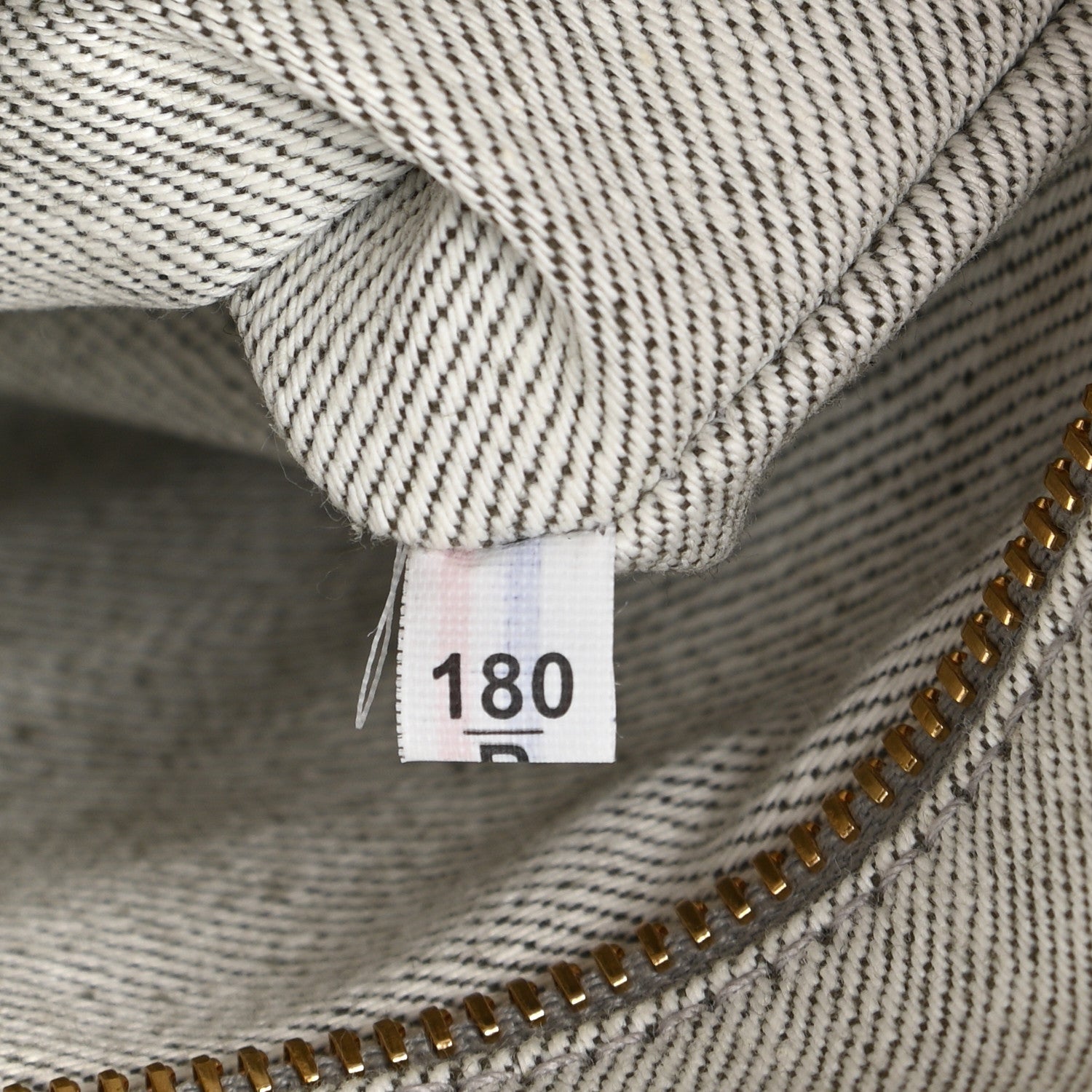 Prada Denim Small Logo Tote Bianco 8 of 12