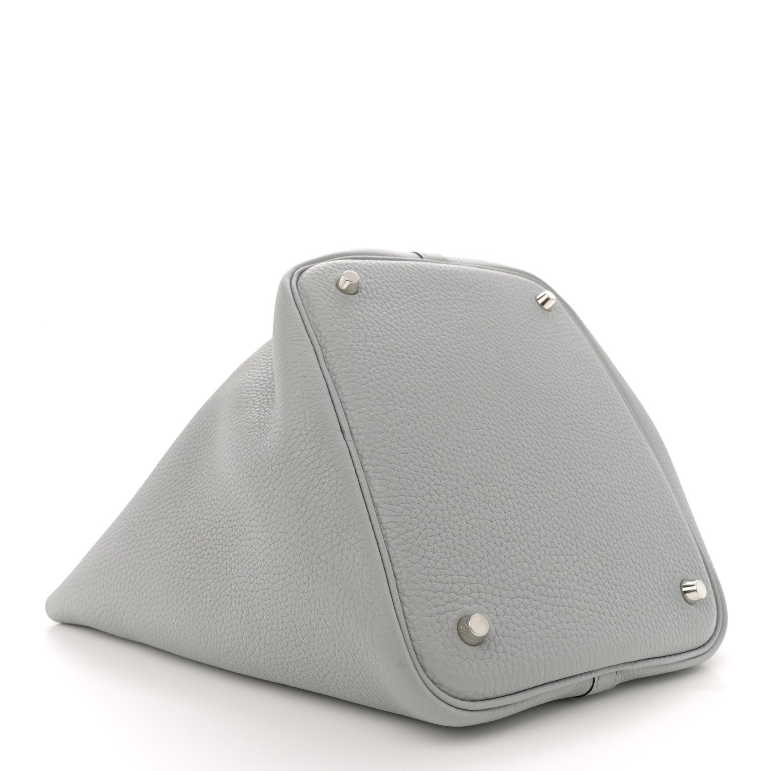 Hermes Taurillon Clemence Picotin Lock 22 MM Bleu Pale 4 of 11