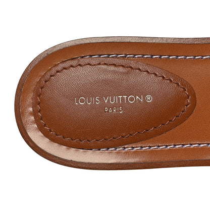 Louis Vuitton Monogram Spring in the City Lock It Flat Mule 37.5 Sunrise Pastel 8 of 8