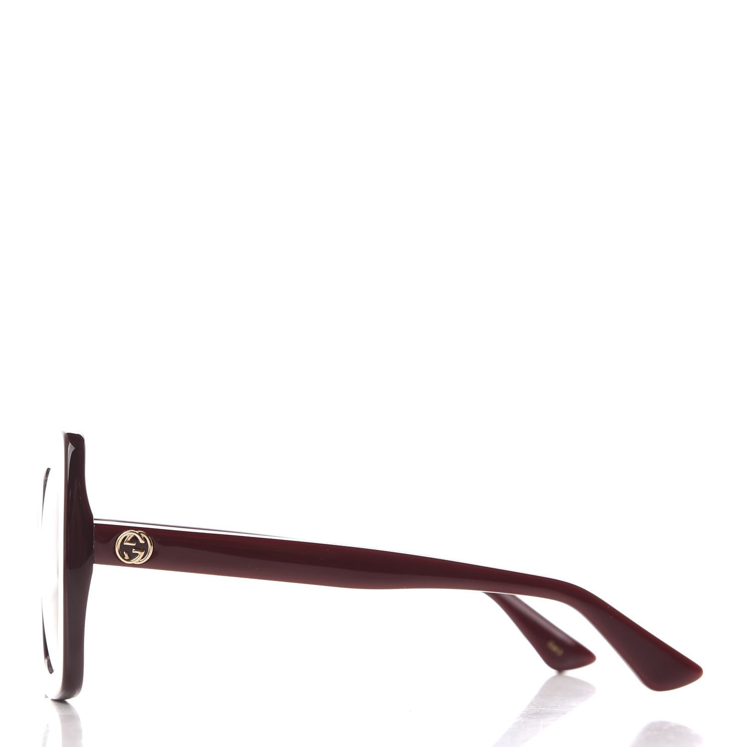 Gucci Acetate Oversize Sunglasses GG0328S Red 3 of 8