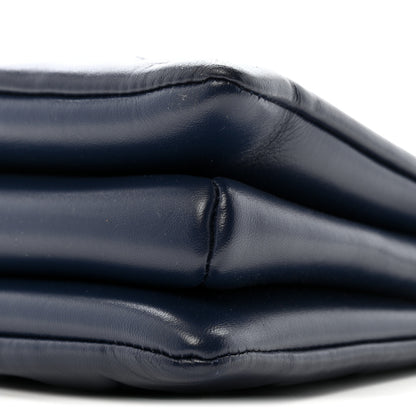 Louis Vuitton Lambskin Embossed Monogram Coussin PM Navy 11 of 12